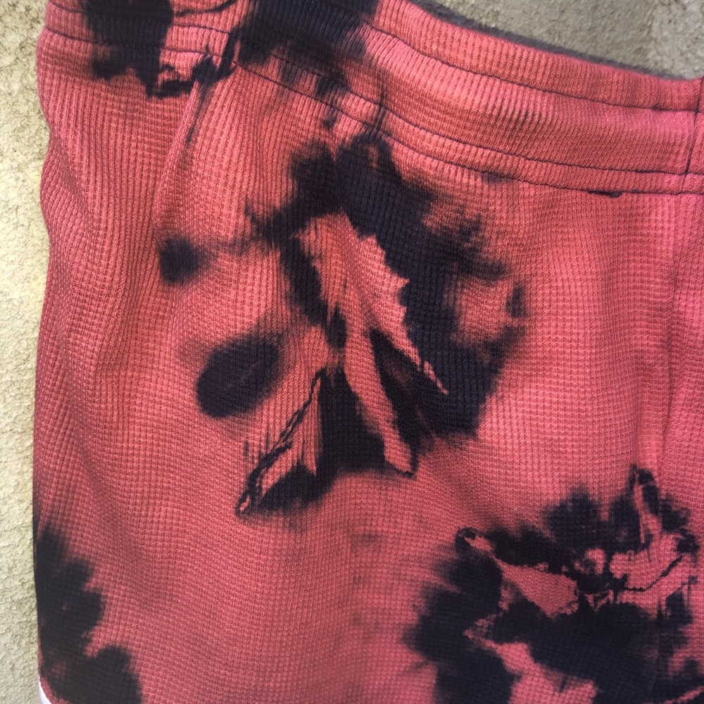 Thermal Handcrafted Bleached Drawstring Short Nwot - image 6